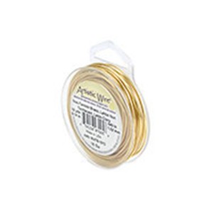 Artistic Wire - Tarnish Resistant Brass - 0.41mm x 27.4mtrs