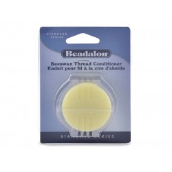 Bees Wax, 0.43 oz (12.3 g) for waxing cords, lubricating sawblades BEADALON