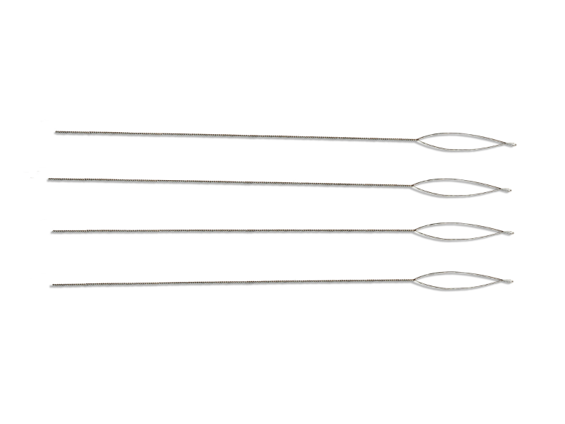 Collapsible Eye Needles, Fine - 2.5 Inches - Set of 4