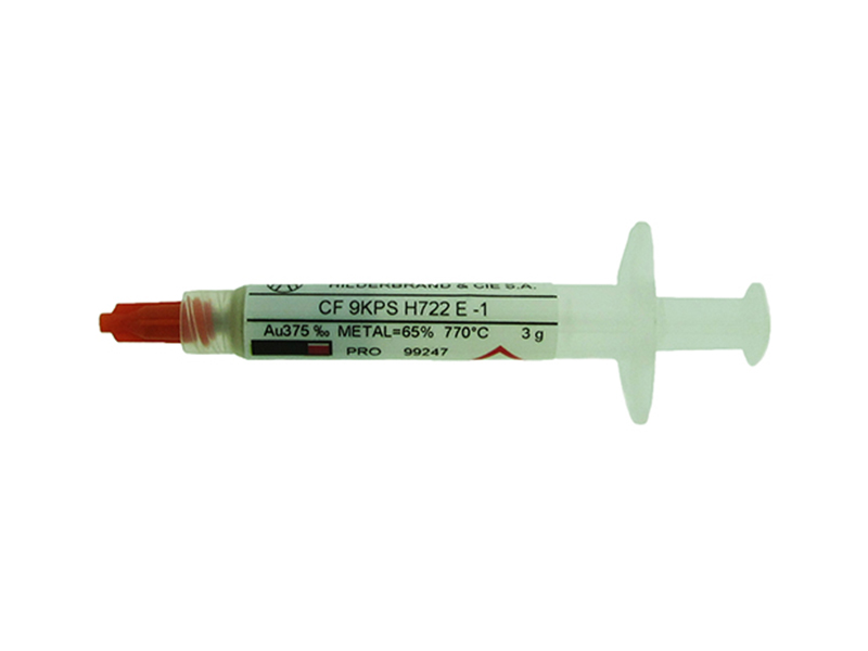 9K Red Gold Easy Solder Paste, 3gr syringe