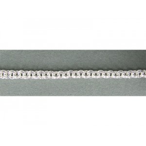 Sterling Silver 925 Twin Trace Chain, links 3mm (68)