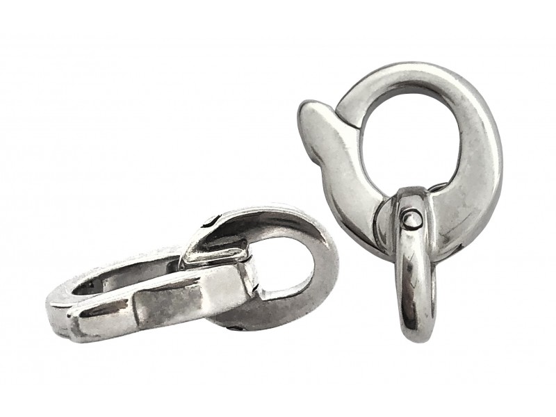 S925 LARGE Q TRIGGER CLASP 