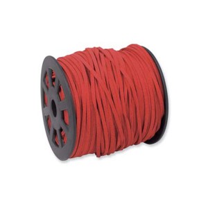 Ultra Micro Fiber Suede Red 3mm