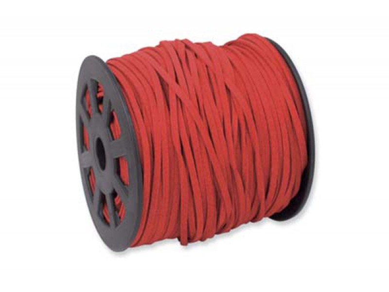 Ultra Micro Fiber Suede Red 3mm