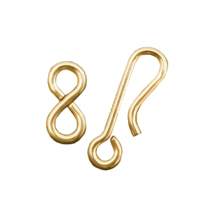 Gold Filled Hook & Eye Clasp 12mm