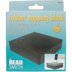 THE BEADSMITH Rubber Dapping Bench Block