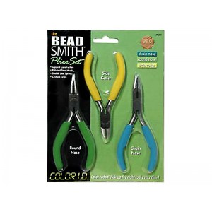 COLOR I.D. Plier Set 3 pcs The BEADSMITH