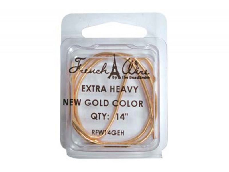 FRENCH WIRE GOLD EXTRA HEAVY 1.8MM
