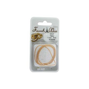 FRENCH WIRE GOLD HEAVY 1.1MM