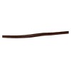 Ultra lux Vegan synthetic Leather Thong 6mm Brown