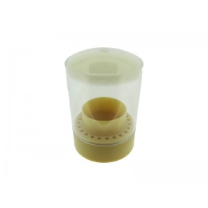 Plastic Burr Holder with cover, holds 24 pcs
