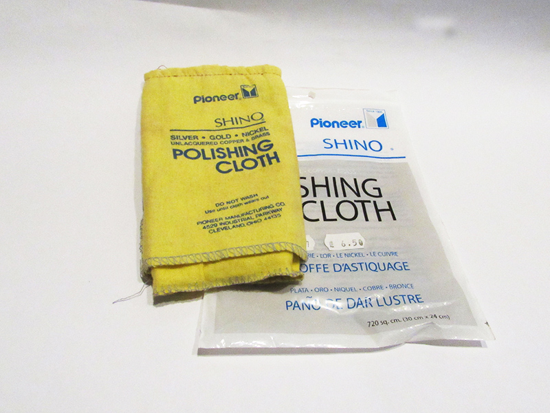 Shino Polishing Cloth 12 X 14 With Rouge