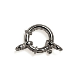Sterling Silver 925 Spring / Bolt Ring, 19 x 3.5 mm