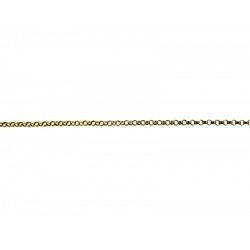 Gold Filled fine Round Rolo Chain 1.4mm