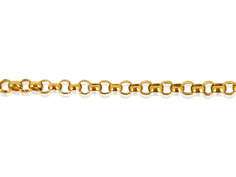 Gold Filled Rolo Belcher Chain - 5mm 