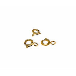 Gold Filled 5% 14K Gold Bolt Ring 5.5mm with open jump ring