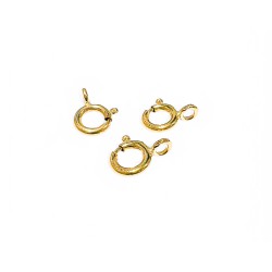 Gold Filled 5% 14K Gold Bolt Ring 7mm with open ring