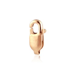 9K Red Gold Lobster clasp, 11.7mm, without ring