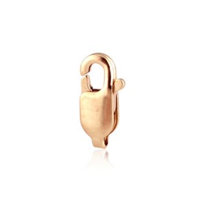 9K Red Gold Lobster clasp, 10.1mm, without ring