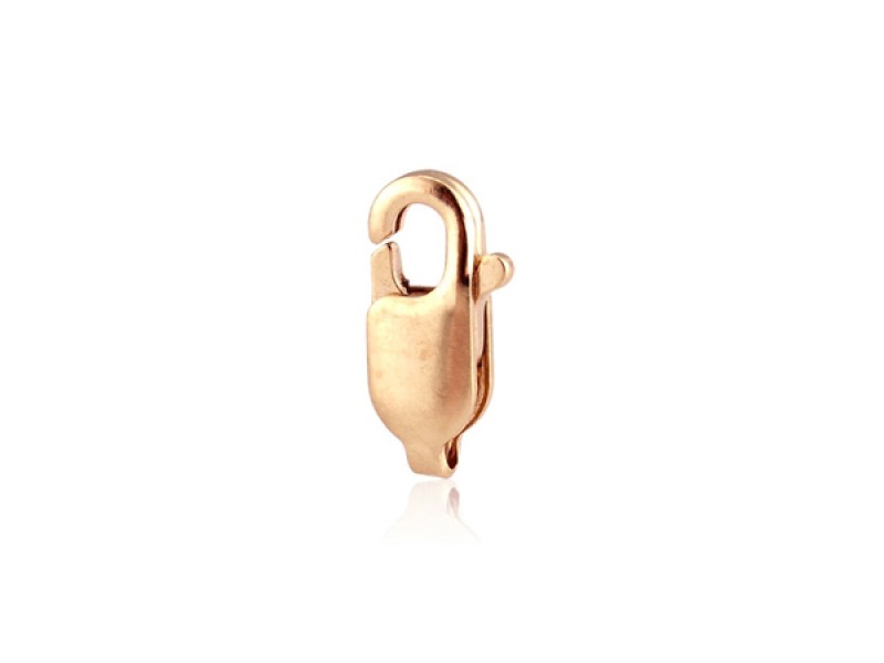 9K Red Gold Lobster clasp, 11.7mm, without ring