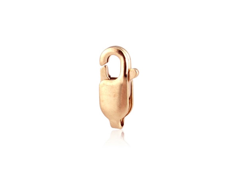 9K Red Gold Lobster clasp, 10.1mm, without ring