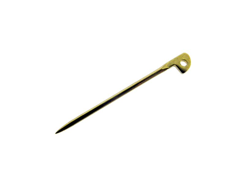 9K Yellow Gold Brooch Pin 20mm