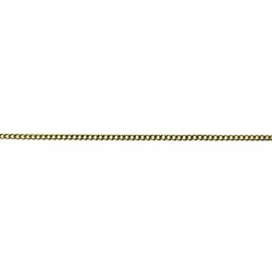 9K Yellow Gold Curb Chain - 1.2mm 