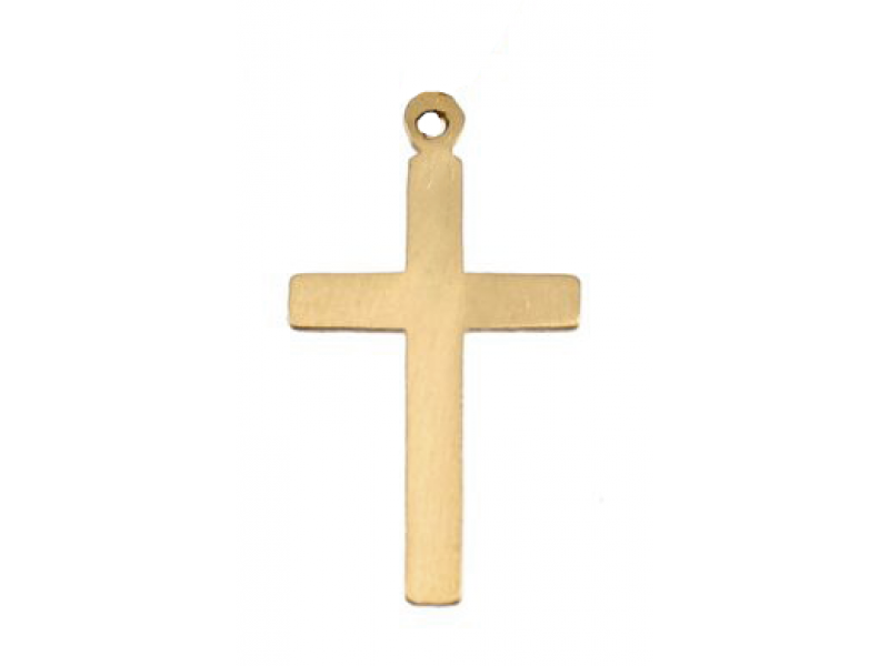 Gold Filled Cross Charm