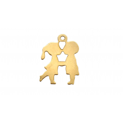 Gold Filled Couple Charm