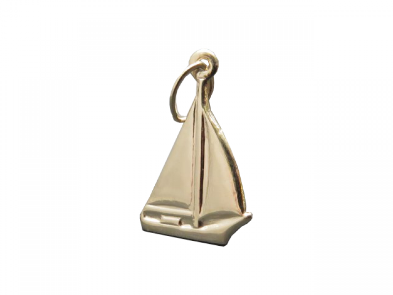 Gold Filled Ship Charm