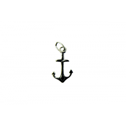 Sterling Silver 925 Thin Anchor Charm
