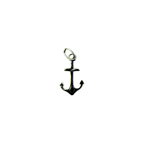 Sterling Silver 925 Thin Anchor Charm