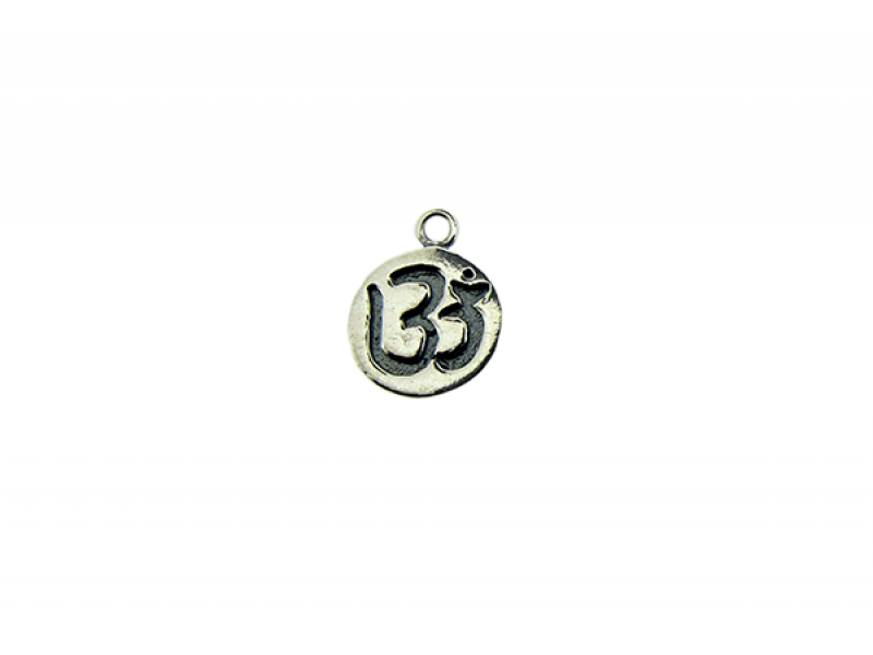 Sterling Silver 925 OM Symbol Charm