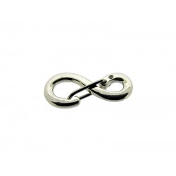 Sterling Silver 925 Figure of 8 'Sling' Clasp 14mm