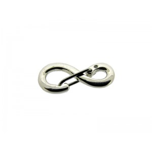 Sterling Silver 925 Figure of 8 'Sling' Clasp 14mm