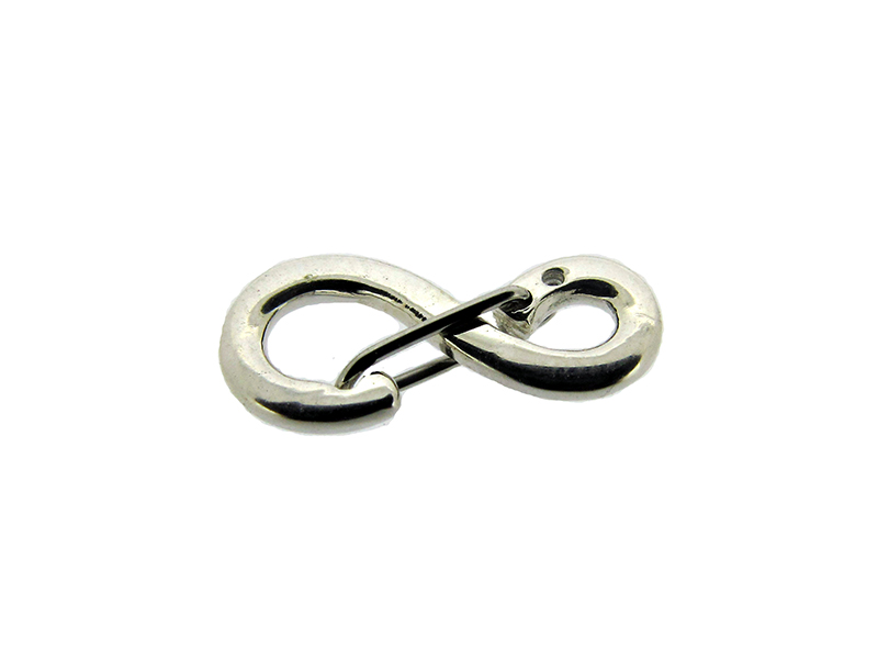 Sterling Silver 925 Figure of 8 'Sling' Clasp 14mm