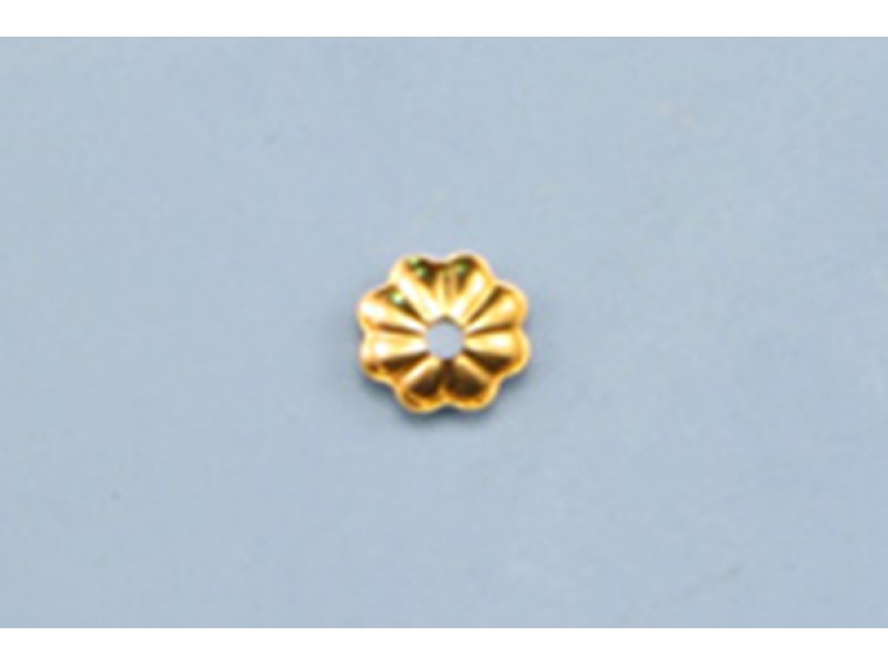 Gold Filled Bead Cap 4mm