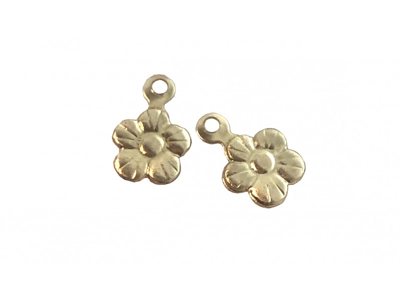 Gold Filled Small Flower Charm