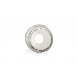 S925 ROUNDEL SLIDER BEAD 