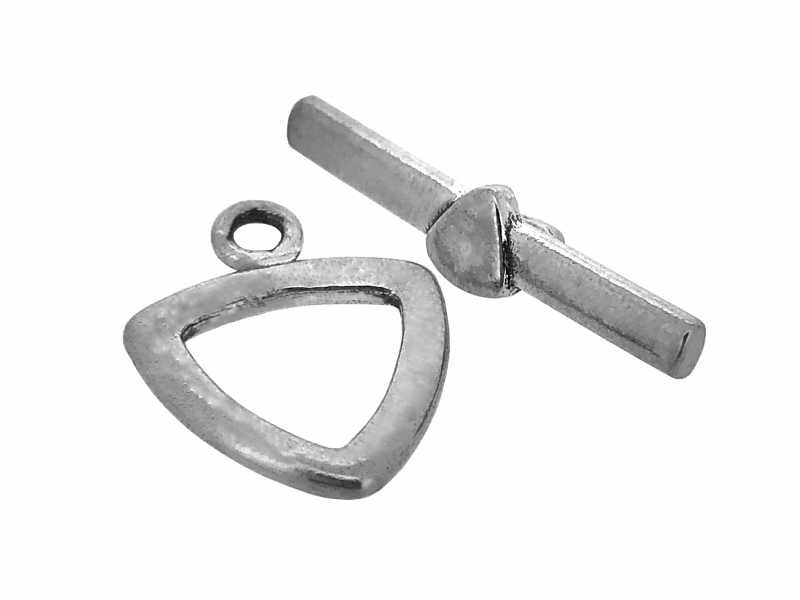 Sterling Silver 925 TRIANGLE TOGGLE SET 5708S