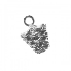 Sterling Silver 925 Pine Cone Pendant