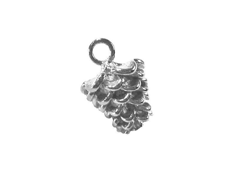 Sterling Silver 925 Pine Cone Pendant