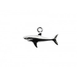 Sterling Silver 925 Shark Charm