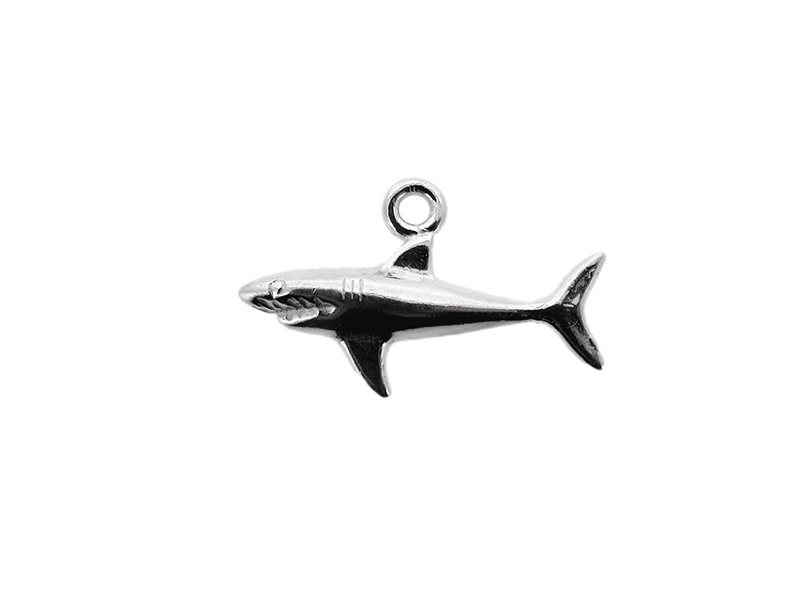Sterling Silver 925 Shark Charm