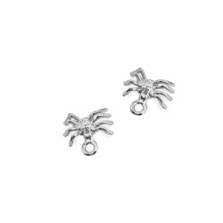 Sterling Silver 925 Spider Charm