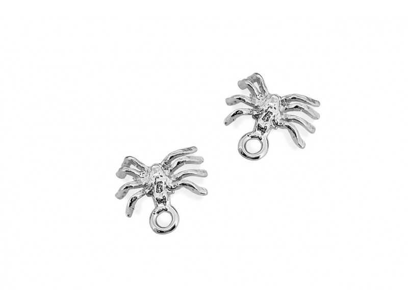 Sterling Silver 925 Spider Charm