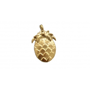 Deep Gold Plated Pineapple Charm