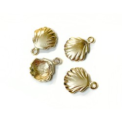 DEEP GOLD PLATING SMALL SHELL