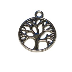 Sterling Silver 925 filigree Tree of Life Pendant