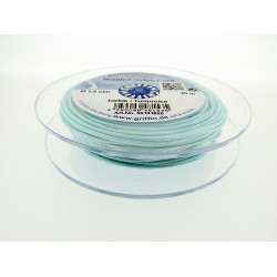 Braided Nylon Cord, Turquoise, 0.5mm, 25m SPOOL